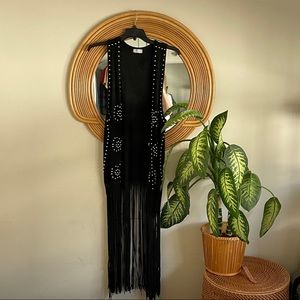 COPY - Long Fringe Free People Vest